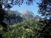 vom Gogghüttl bis zum Klammbrückl hinten der Spitzkofel