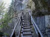 vom Gogghüttl bis zum Klammbrückl hinten der Spitzkofel