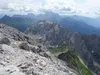Blick vom Gipfel Monte Peralba Richtung OSO vorne Mitte Monte Avanca