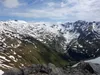 Blick vom Hauptgipfel Stanziwurten Richtung NO links der Hohe Sonnblick