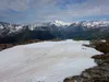 Blick vom Hauptgipfel Stanziwurten Richtung NW Bildmitte der Großglockner
