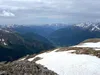 Blick vom Hauptgipfel Stanziwurten Richtung Süden hinten die Lienzer Dolomiten