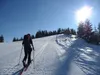 kurz vor Bergstation Schlepplift