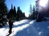 entlang Langlaufloipe bei Oberberg
