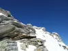 Anstieg vom Skidepot über den SW Rücken zum Gipfel Eckkopf