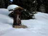 bei Wegkreuzung
