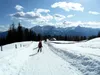 Abfahrt über Rodelbahn