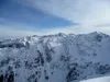 Blick vom Gipfel Spitzköfele Richtung SO Mitte hinten Hochspitz
