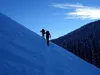 vom Start Richtung Schneggerhof