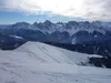 Blick vom Gipfel Toblacher Pfannhorn Richtung SSO hinten die Sextner Dolomiten