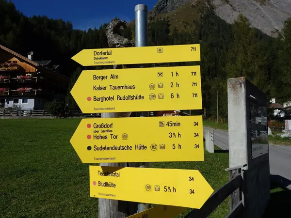 Aufstieg Richtung Hohes Tor