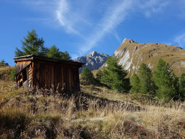 Aufstieg Richtung Hohes Tor hinten Mitte die Kendlspitze