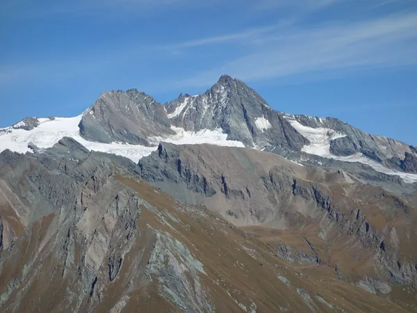 Blick vom Gipfel Blauspitze Richtung Großglockner Zoombild