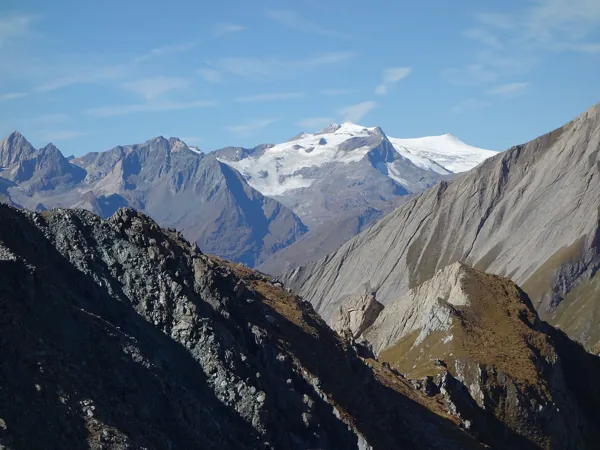 Blick vom Gipfel Blauspitze Richtung Großvenediger Zoombild