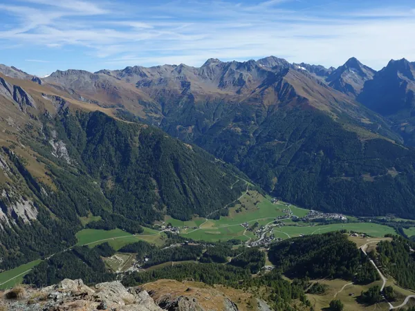 Blick vom Gipfel Blauspitze Richtung Osten unten Kals