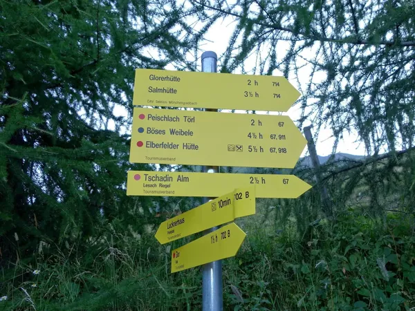 Aufstieg zum Peischlachtörl