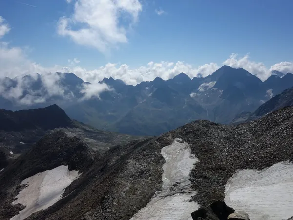 Blick vom Gipfel Böses Weibl Richtung Osten