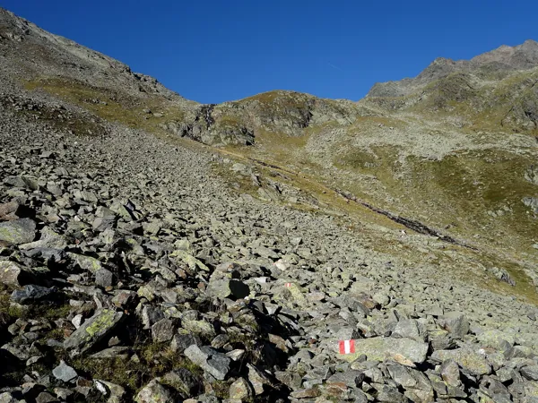 von Lienzer Hütte Aufstieg zum Debantgrat