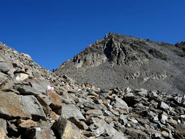 von Lienzer Hütte Aufstieg zum Debantgrat