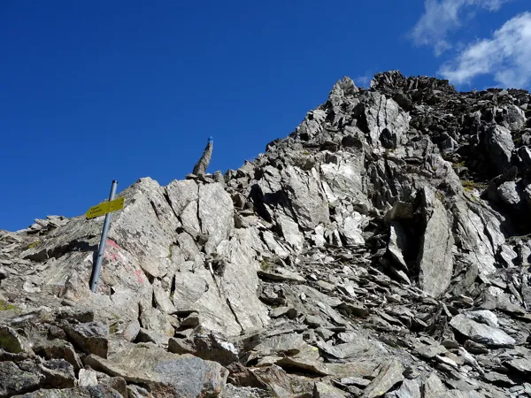 von Lienzer Hütte Aufstieg zum Debantgrat über den Südwestgrat