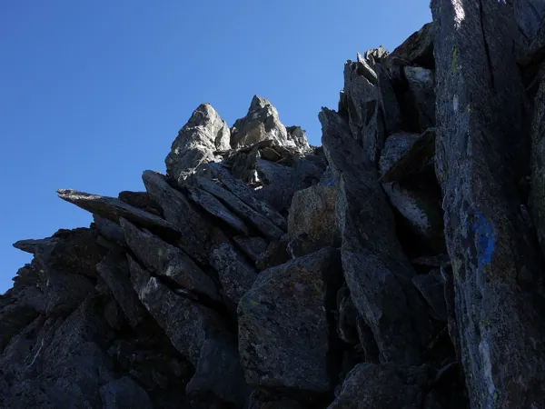 von Lienzer Hütte Aufstieg zum Debantgrat über den Südwestgrat