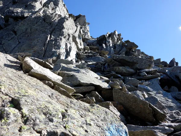 von Lienzer Hütte Aufstieg zum Debantgrat über den Südwestgrat