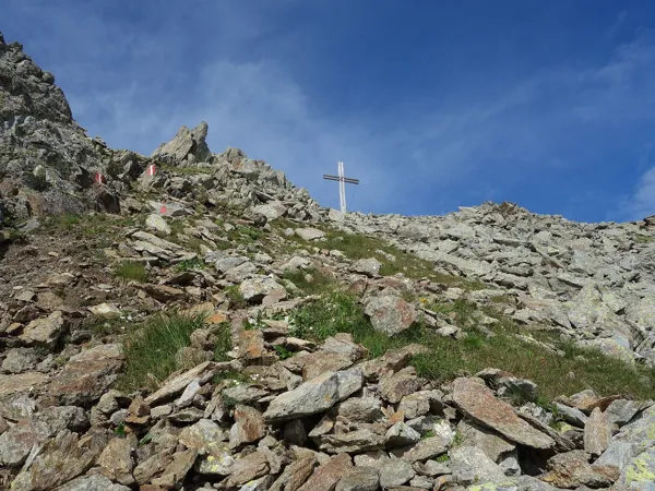 Ankunft am Gipfel Deferegger Pfannhorn