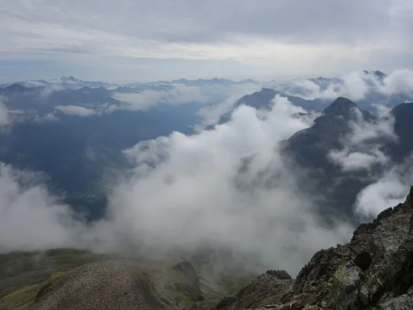 Blick vom Gipfel Deferegger Pfannhorn Richtung ONO
