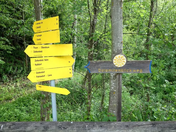 vom Start Richtung Obergaimberg