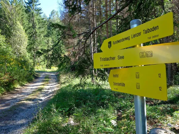 Aufstieg zur Dolomitenhütte