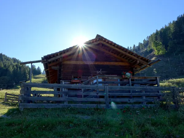 Aufstieg zur Dolomitenhütte bei Tristacher AlmJPG