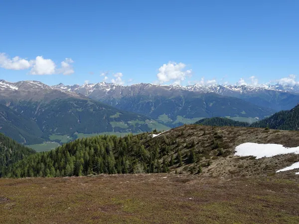 Blick vom Gipfel Dorfberg Richtung NNO