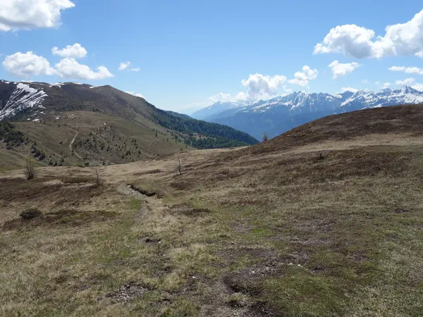 Blick vom Gipfel Dorfberg Richtung OSO