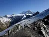 vom Grei Bühel Richtung Gipfel Figerhorn über Gratrücken erster Blick auf den Großglockner