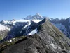 Blick vom Gipfel Figerhorn Richtung Norden Bildmitte der Großglockner