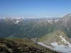 Blick vom Gipfel Figerhorn Richtung Westen