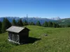 Unterstandshütte mit Wetterkreuz