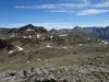 Gipfel Gabesitten Blick Richtung Nordosten hinten Bildmitte der Großglockner
