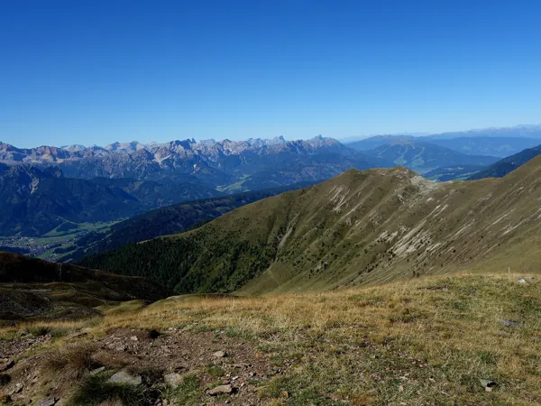 Gipfel Gaishörndl Blick Richtung WSW
