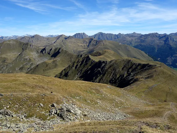 Gipfel Gaishörndl Blick Richtung NON