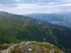 Blick vom Gipfel Gatterspitze Richtung Westen