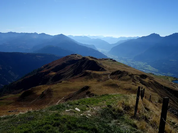 Gipfel Goiselemandl Blick Richtung SO