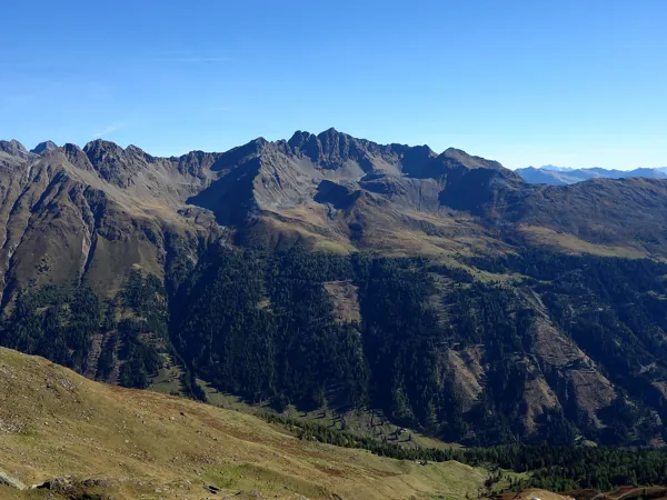 Gipfel Goiselemandl Blick Richtung Osten