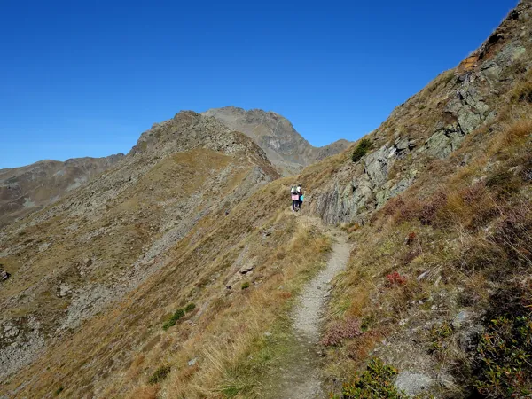 vom Goiselemandl Aufstieg zum östlichen Sattelkopf über die Neualpschneid