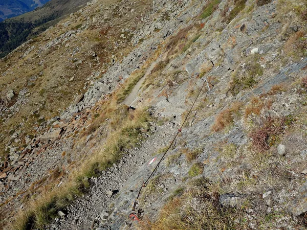 vom Goiselemandl Aufstieg zum östlichen Sattelkopf über die Neualpschneid