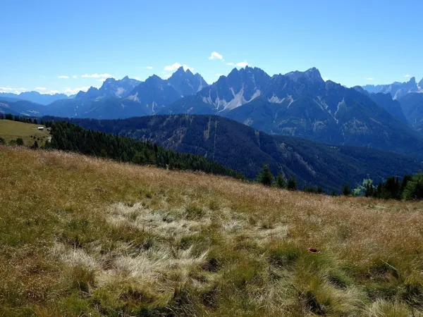 Aufstieg zum Gipfel Golfen Blick Richtung SO