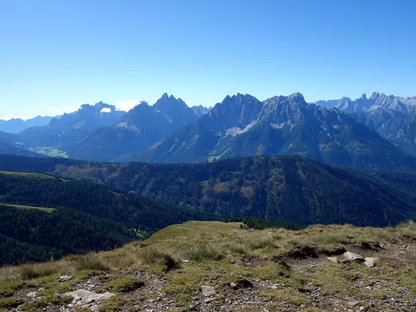 Gipfel Golfen mit Blick Richtung SSO