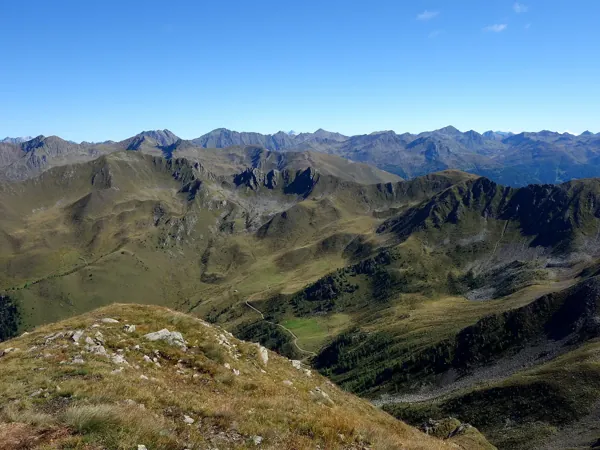 Gipfel Hochhorn Blick Richtung NO