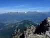 Gipfel Große Gamswiesenspitze Blick Richtung Norden hinten Schobergruppe
