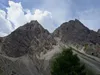 vom Kerschbaumertörl Abstieg zur Dolomitenhütte Blick zu den Gamswiesenpitzen